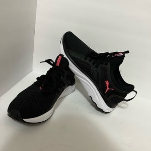 Puma Womens Black 194355-01 SoftRide Sophia Athletic Running Shoes Size 8